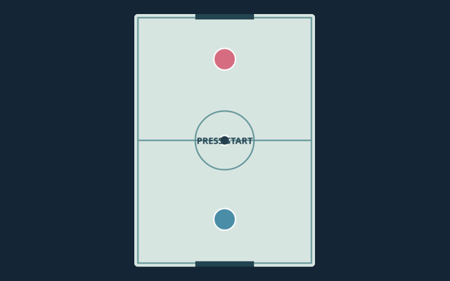 Air Hockey game board